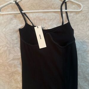 Black Spaghetti Strap Dress
